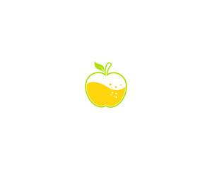 apple juice vector illustration