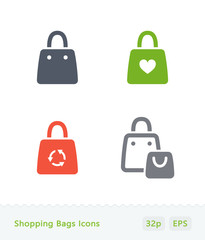 Shopping Bags - Sticker Icons