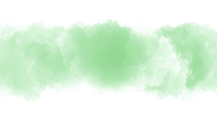 Fototapeta na wymiar Green watercolor background for your design, watercolor background concept, vector.