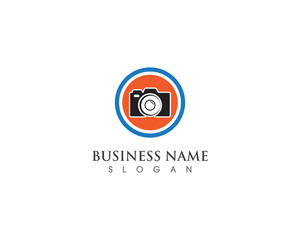 photography logo and vector illustration