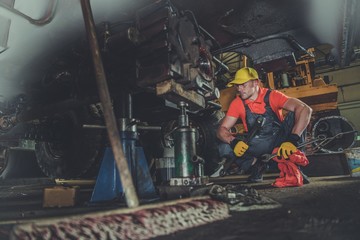 Heavy Equipment Repair Shop