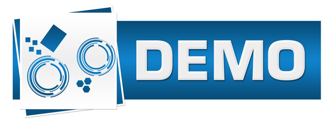 Demo Blue Grey Technology Block 