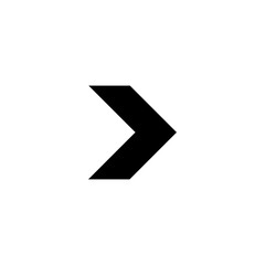 Arrow. Arrow black icon. Arrow vector icon. Cursor icon. Cursor in flat design. Cursor