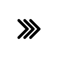 Arrow. Arrow black icon. Arrow vector icon. Cursor icon. Cursor in flat design. Cursor