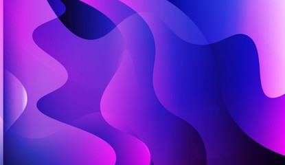 Abstract Shiny Waves. For Template Cell Phone Backgrounds. Vector Illustration