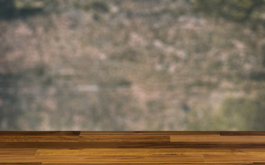 blank wooden table. Flooring. Texture of ebony. Wooden background