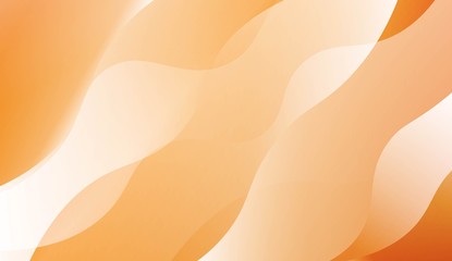 Abstract Waves. Futuristic Technology Style Background. For Design Flyer, Banner, Landing Page. Vector Illustration with Color Gradient.