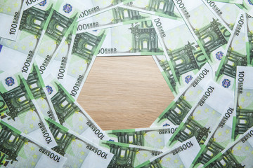 money banknote table background nobody 