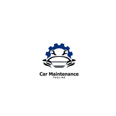 Car maintenance Logo Vector