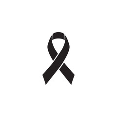 Modern breast cancer awareness with ribbon colorful and elegant look.