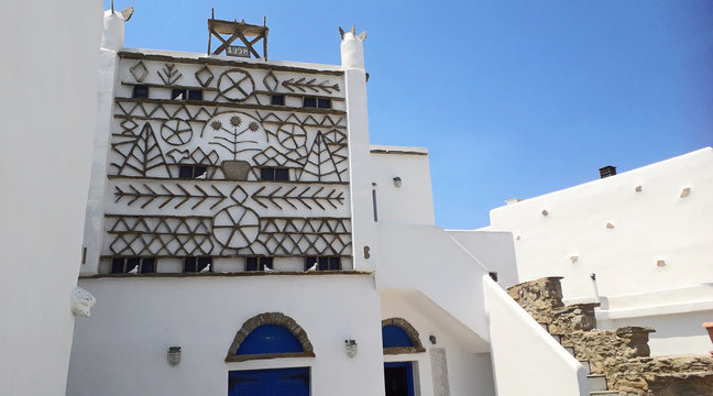 The dovecotes are one of the symbols of the island of Tinos, Greek island in the heart of the Aegean Sea which is the domain of Eole, the ancient god of winds. Their architecture is remarkable