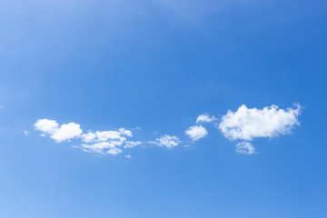 blue sky with white cloud background