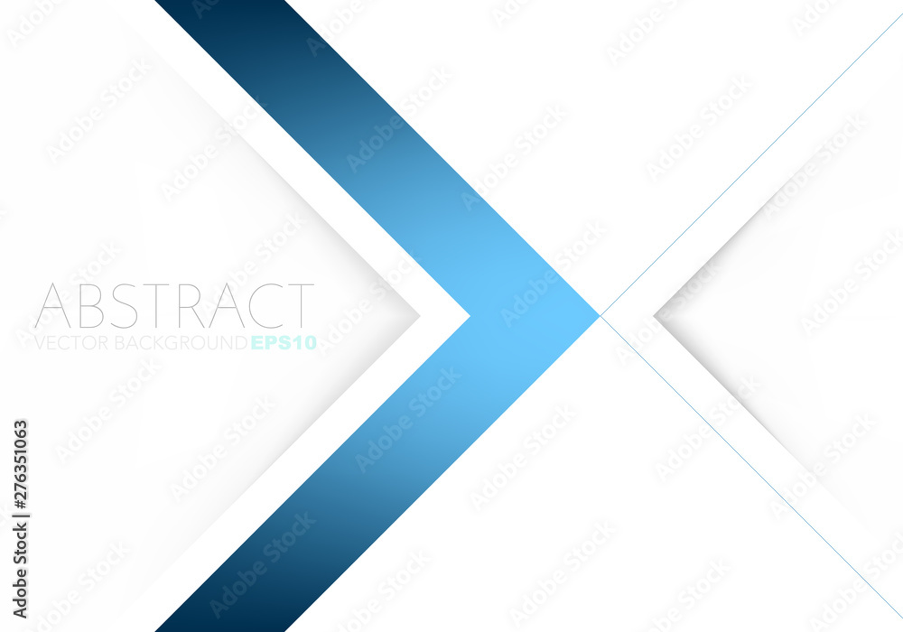 Aufkleber blue abstract background with copy space for your text