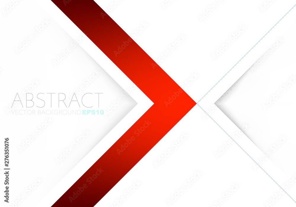 Poster red vector abstract background with place for your text