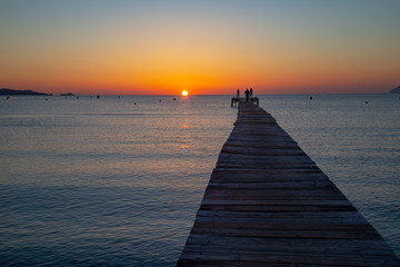 Sunrise at the beacht, Mallorca 3