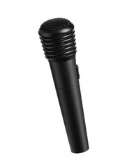 Wireless microphone classic (with clipping path) isolated on white background