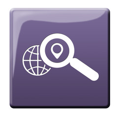 Regionale Suche - Symbol Button