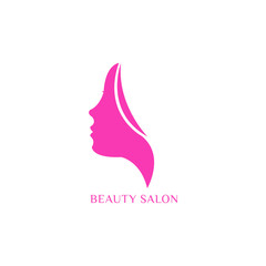 beauty salon Icon logo, hair salon vector icon logo design