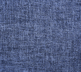 Textured blue natural fabric 