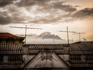 Fototapeta premium Chimborazo Mountain Ecuador