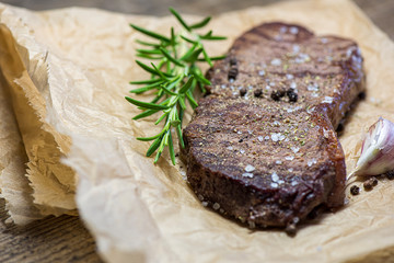 Grilled steak