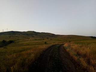 road in the mountains
