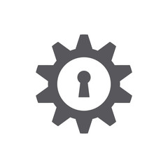 Privacy mode icon with security feature
