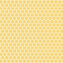  A Honeycomb Pattern in yellow.