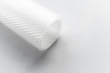 roll of plastic bubbles packaging. the concept of safe packaging, delivery and packaging materials