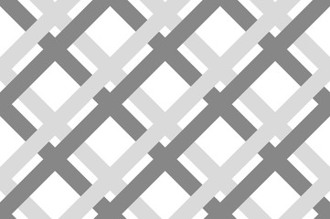 Seamless pattern. Grey Stripes on white background.