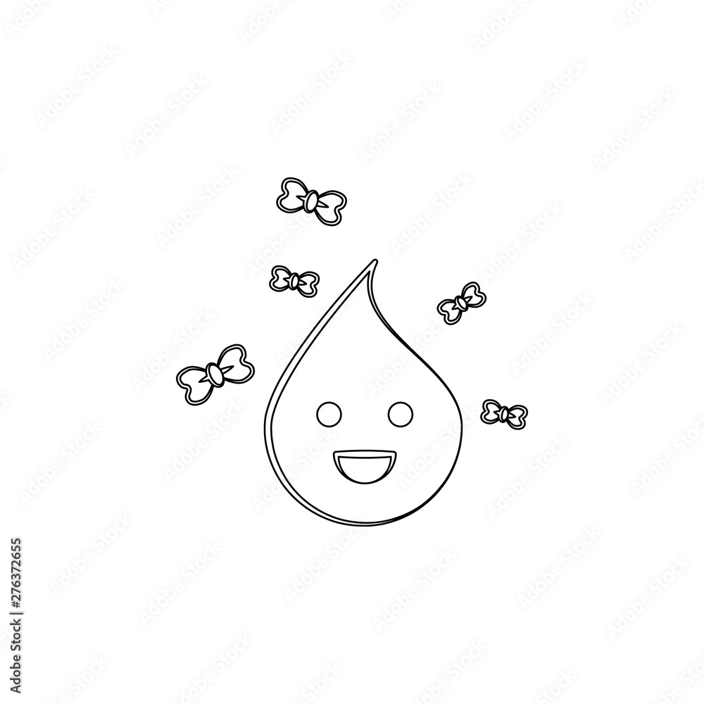 Poster emoji happy icon. element of emoji for mobile concept and web apps icon. outline, thin line icon for