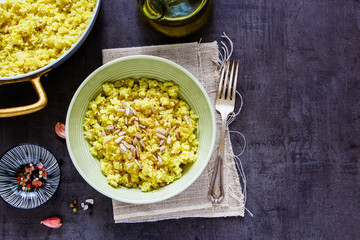 Cauliflower Rice with spices