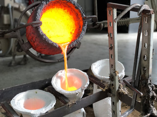 Bronze Casting Pour: Stunning Stock Photos of the Artistic Process | Adobe Stock