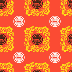 Chinese seamless pattern design.