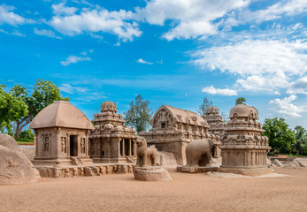 shore temple chennai mahabalipuram - obrazy, fototapety, plakaty