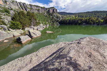 Laguna Negra de los Picos de Urbion. Soria. España. Europa