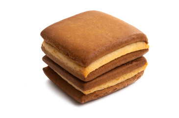 Swiss Biberli cookies isolated