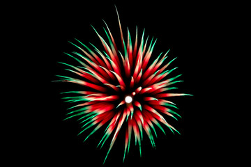 Abstract Fireworks Photo