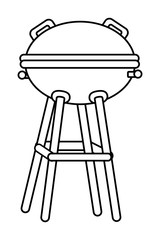 Isolated grill design vector illustrator