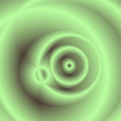 Digital Art, abstract three-dimensional objects with soft lighting, Germany