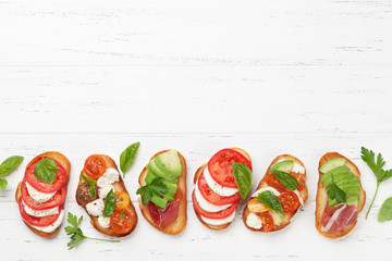 Traditional spanish tapas