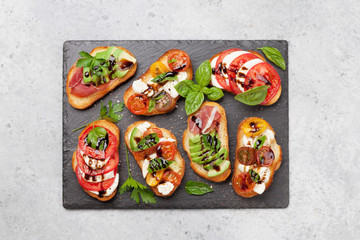 Traditional spanish tapas