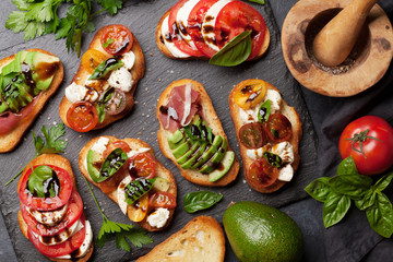 Traditional spanish tapas