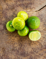 Asia fresh green lemon cutting group