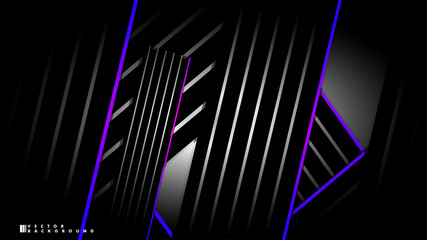 Fototapeta premium Abstract vector background. Geometric Lines - Creative and Inspiration Design