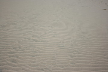 Spanish beach with golden sun and blue sky Huelva