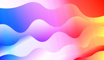 Geometric Pattern With Lines, Wave. For Your Design Ad, Banner, Cover Page. Vector Illustration with Color Gradient.