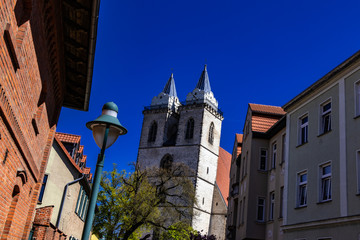 Fototapeta na wymiar Sankt-Johannis-Kirche Bad Salzelmen Schönebeck