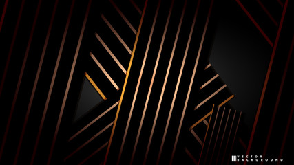 Naklejka premium Abstract vector background. Geometric Lines