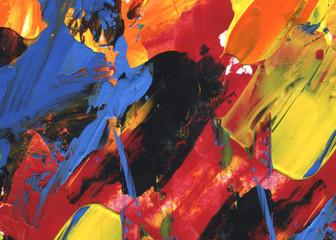 Abstract acrylic and watercolor painting. Color texture background.